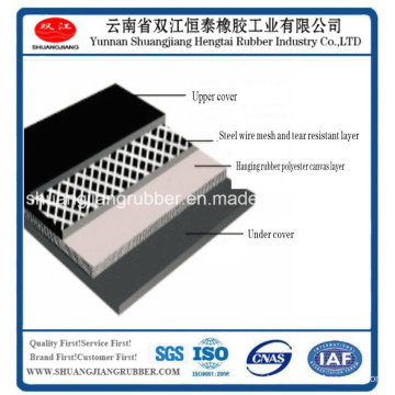 Laceration Steel Mesh Resistant Conveyor Belt